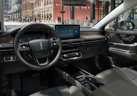 The interior dashboard of 2024 Lincoln Corsair® SUV is shown here. | Star Lincoln in Southfield MI